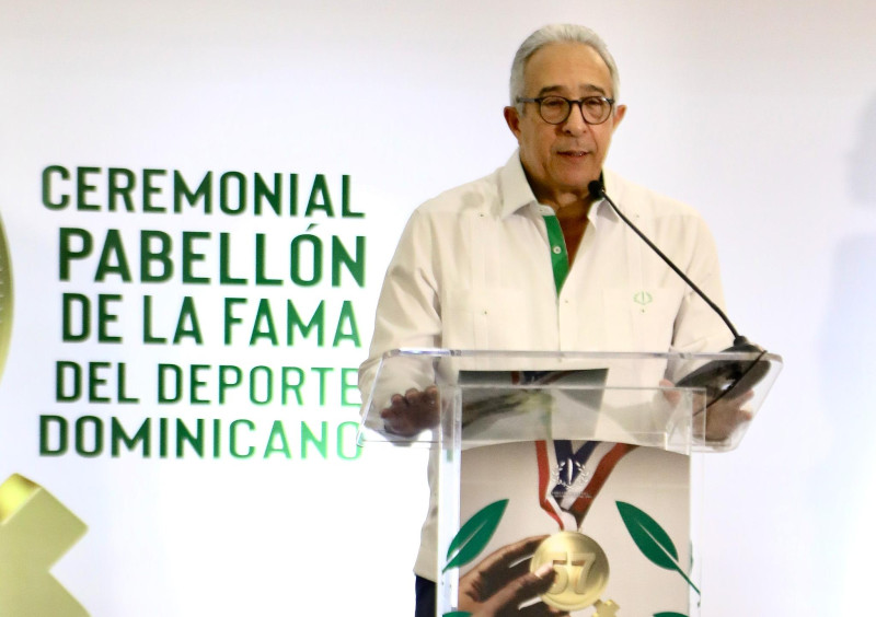 Dionisio Guzmán, presidente del Pabellón dela Fama del Deporte Dominicano, asegura esta clase y ceremonial será histórico.