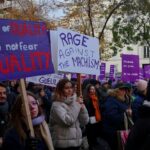 Protestan en solicitud de nueva ley contra violencia machista en Francia