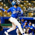 Emilio Bonifacio desaparece la pelota del parque en una noche histórica, empata con Rafael Landestoy en el tercer puesto de la fanquicia. con 284 carreras anotadas.