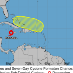 Tormenta Rafael puede convertirse en huracán hoy mientras se aproxima a Cuba
