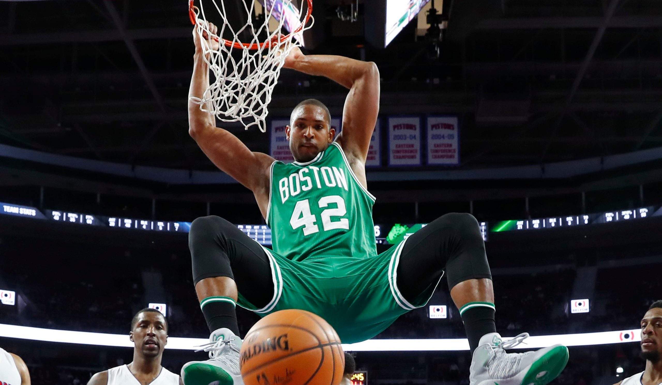 Al Horford con los Celtics de Boston.