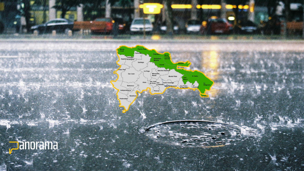 COE emite alerta verde para 10 provincias por vagada que aumentará lluvias