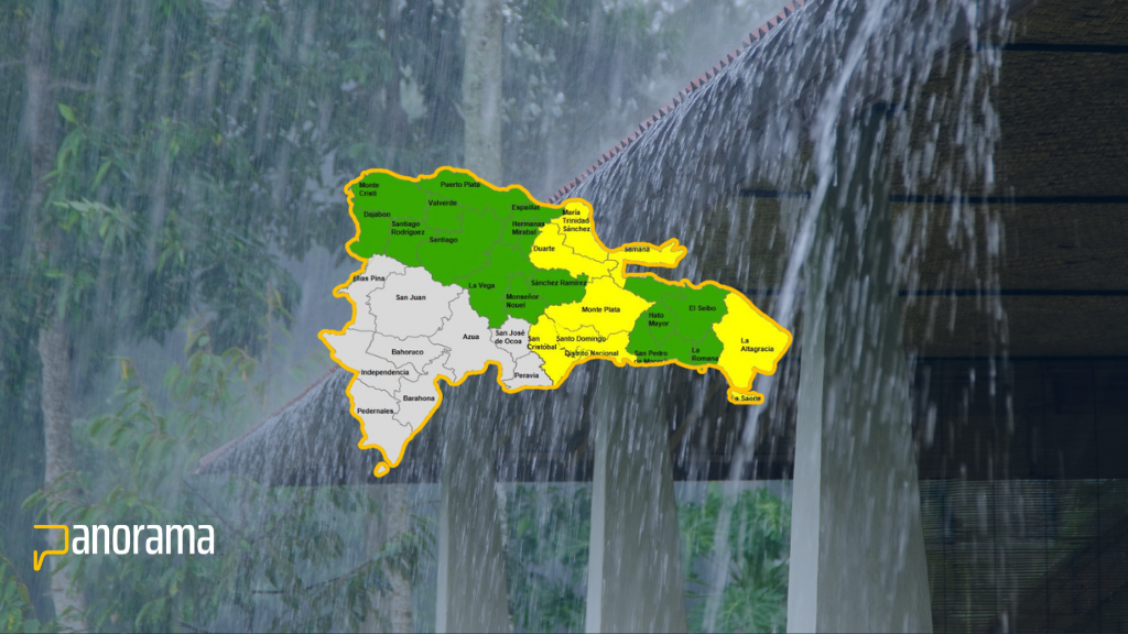 Gran parte del país bajo alerta por fuertes lluvias debido a vaguada