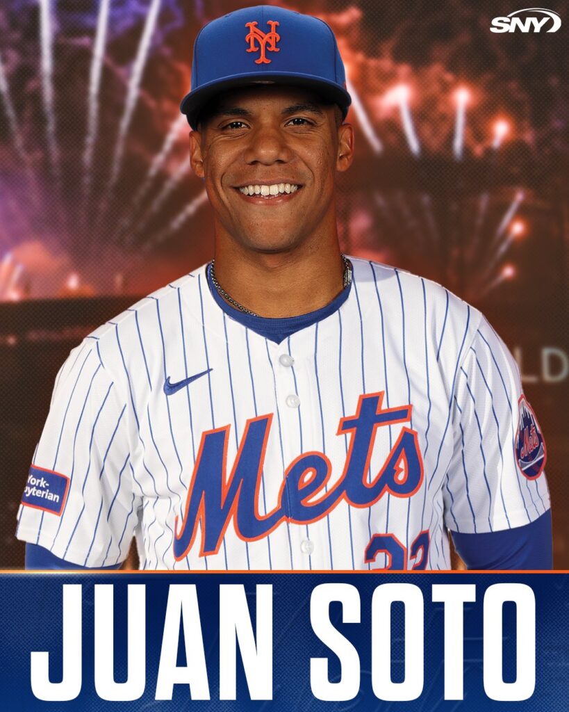 Juan Soto pone a soñar a los Mets y sus fanáticos.