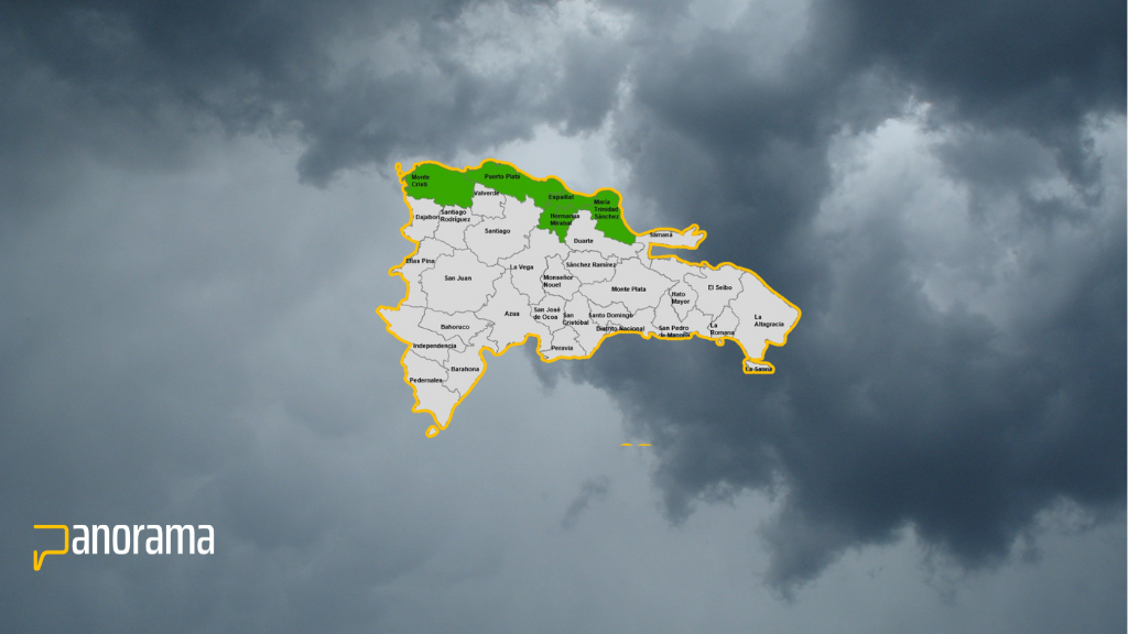 COE declara alerta verde para cinco provincias por vaguada