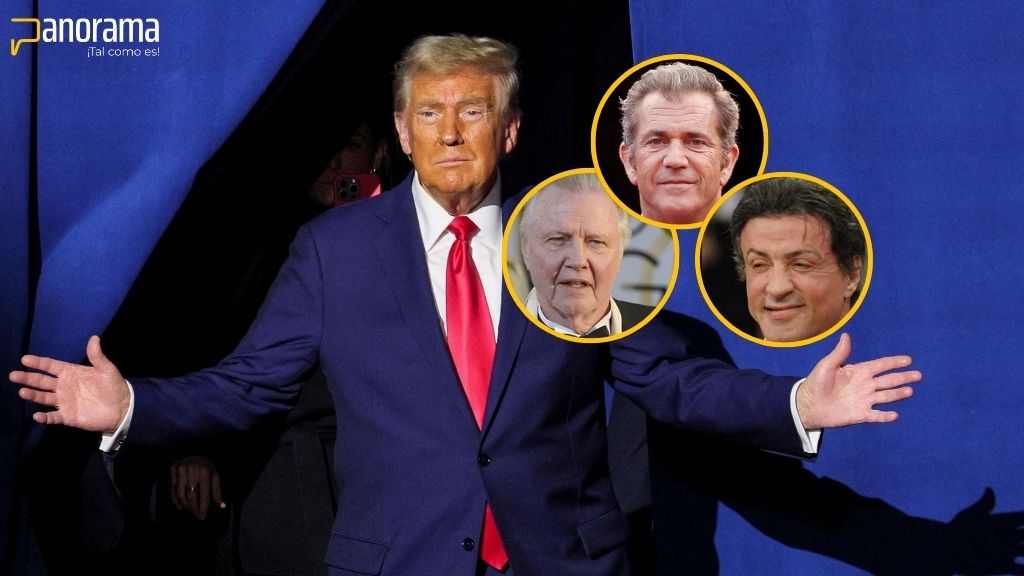 Sylvester Stallone, Mel Gibson y Jon Voight, nombrados por Trump como sus enviados en Hollywood