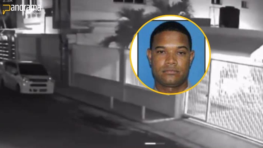 Captado en cámara momento en que teniente mata a dos mujeres y hiere a hombre en La Vega