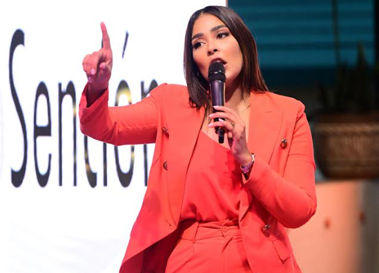 Comunicadora y animadora Nelfa Núñez