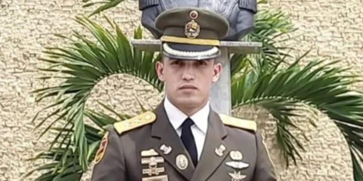 Darwin José Tarazona Prada, capitán de la Guardia Nacional Bolivariana