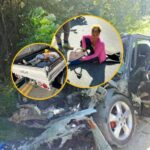 Reportan cuatro heridos por accidente de tránsito en carretera Manzanillo con Montecristi