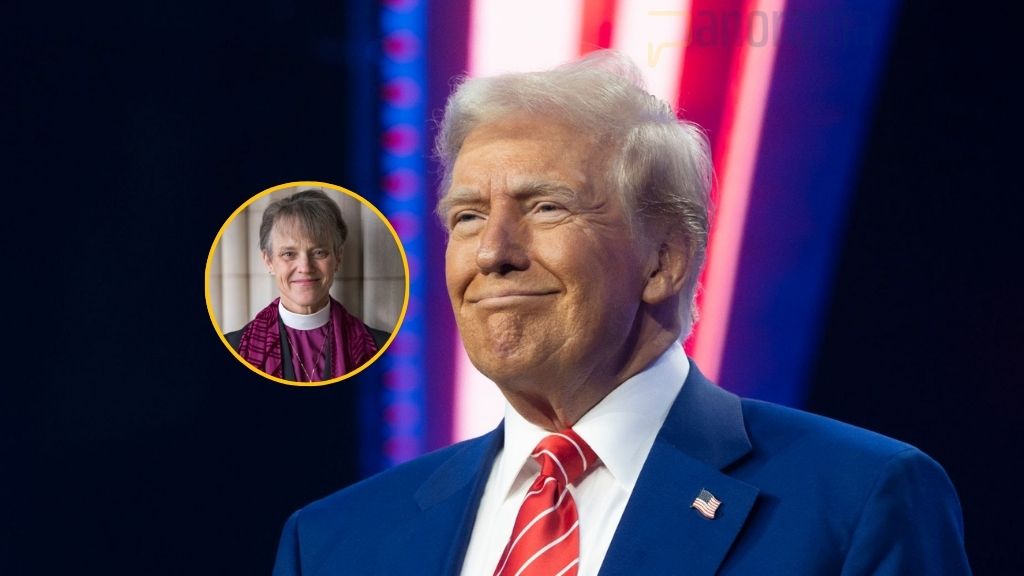 Mariann Edgar Budde, sermoneó al presidente Donald Trump