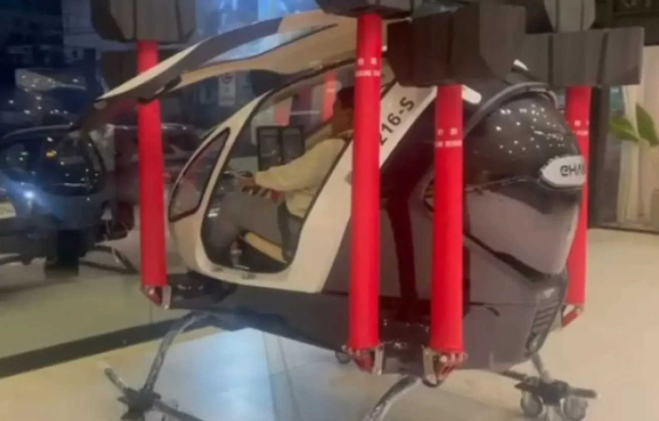 Ya está en el país el primer taxi aéreo