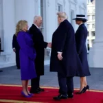 Biden recibe el presidente electo antes de la investidura