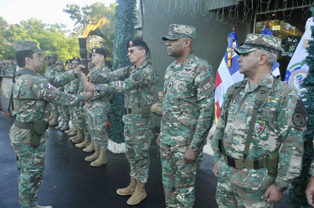 Inicia recorrido de la antorcha de los Juegos Deportivos Militares 2025
