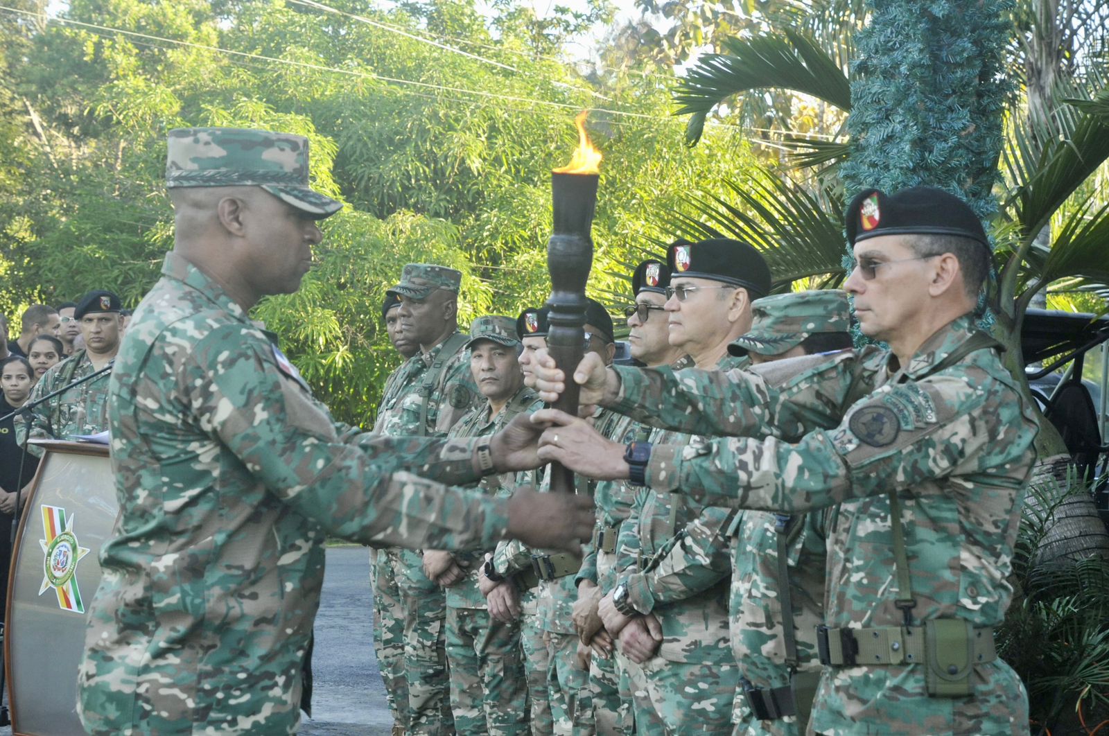Inicia recorrido de la antorcha de los Juegos Deportivos Militares 2025