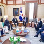 Abinader y González Urrutia ya están reunidos en el Palacio Nacional