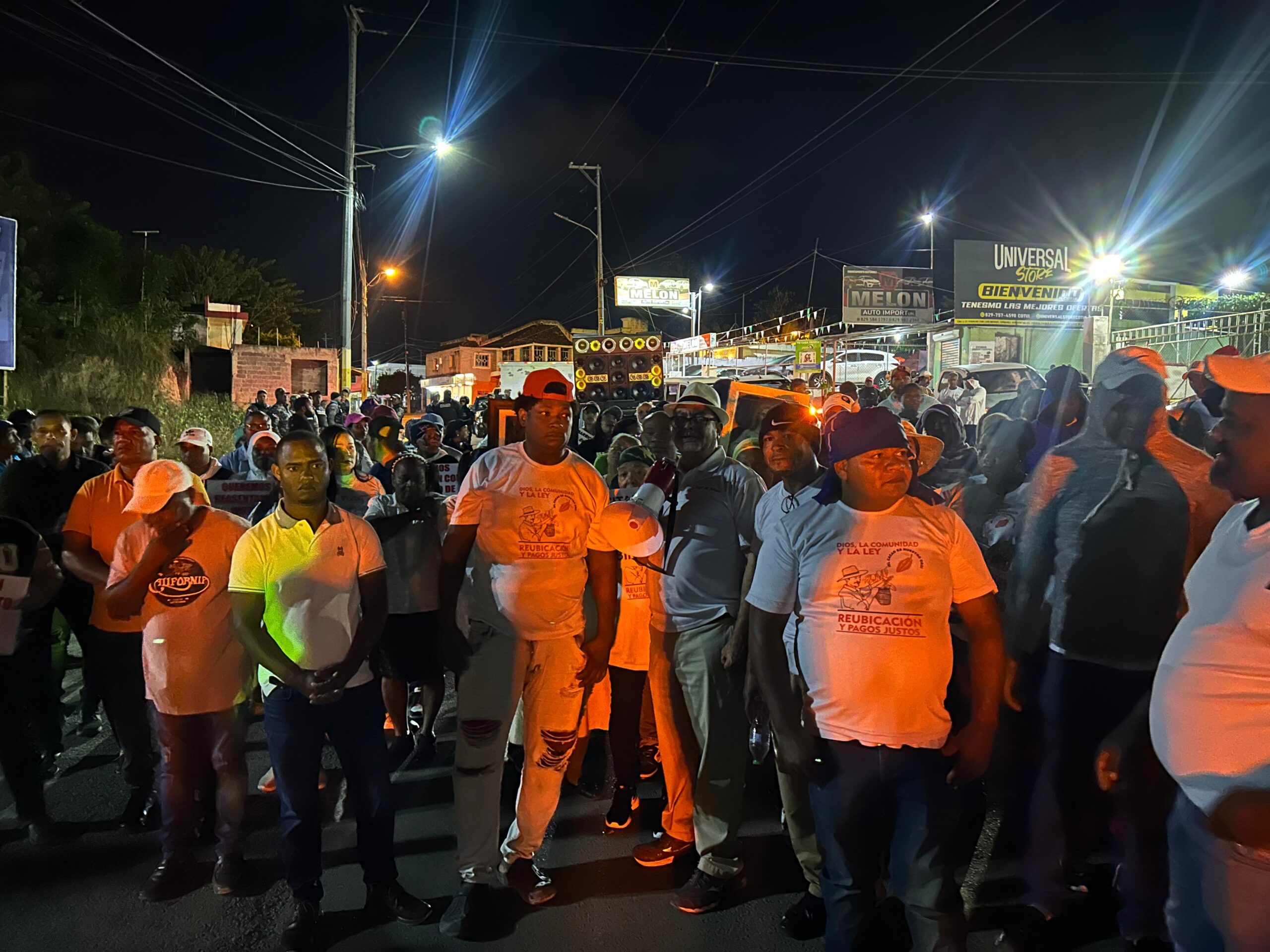 Marcha en El Naranjo