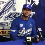 Mánager Gilbert Gómez, de los Tigres del Licey