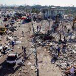 Comerciantes desalojados del km 9 de la autopista Duarte califican el hecho como "inhumano y abusivo"