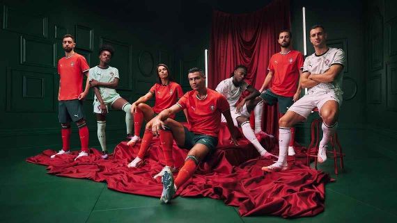 Portugal cambia de suplidor de sus uniformes, terminan con la Nike y estrenan con Puma.