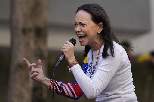 María Corina Machado fue "interceptada violentamente" tras protesta en Venezuela