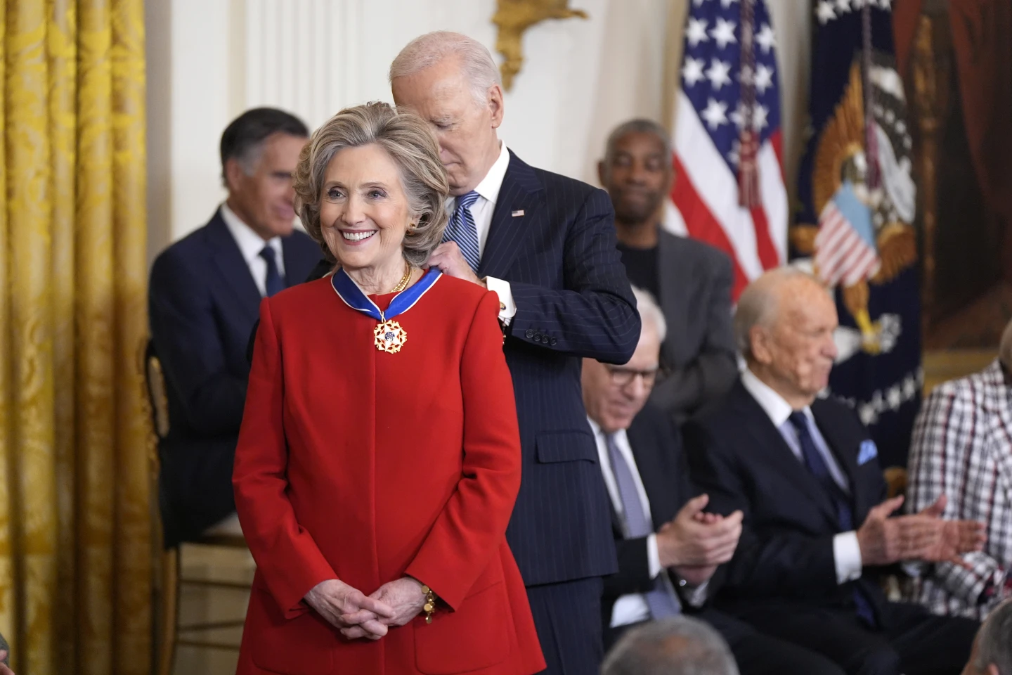 Hillary Clinton, George Soros y Denzel Washington reciben la máxima condecoración civil de EEUU