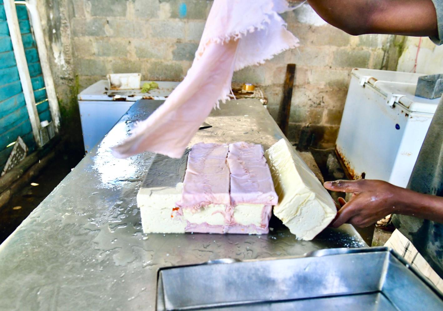 Elaboración de queso