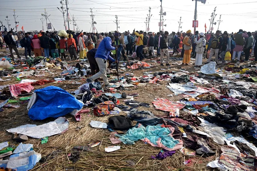 Al menos 15 fallecidos en una estampida en el festival hindú de Kumbh Mela