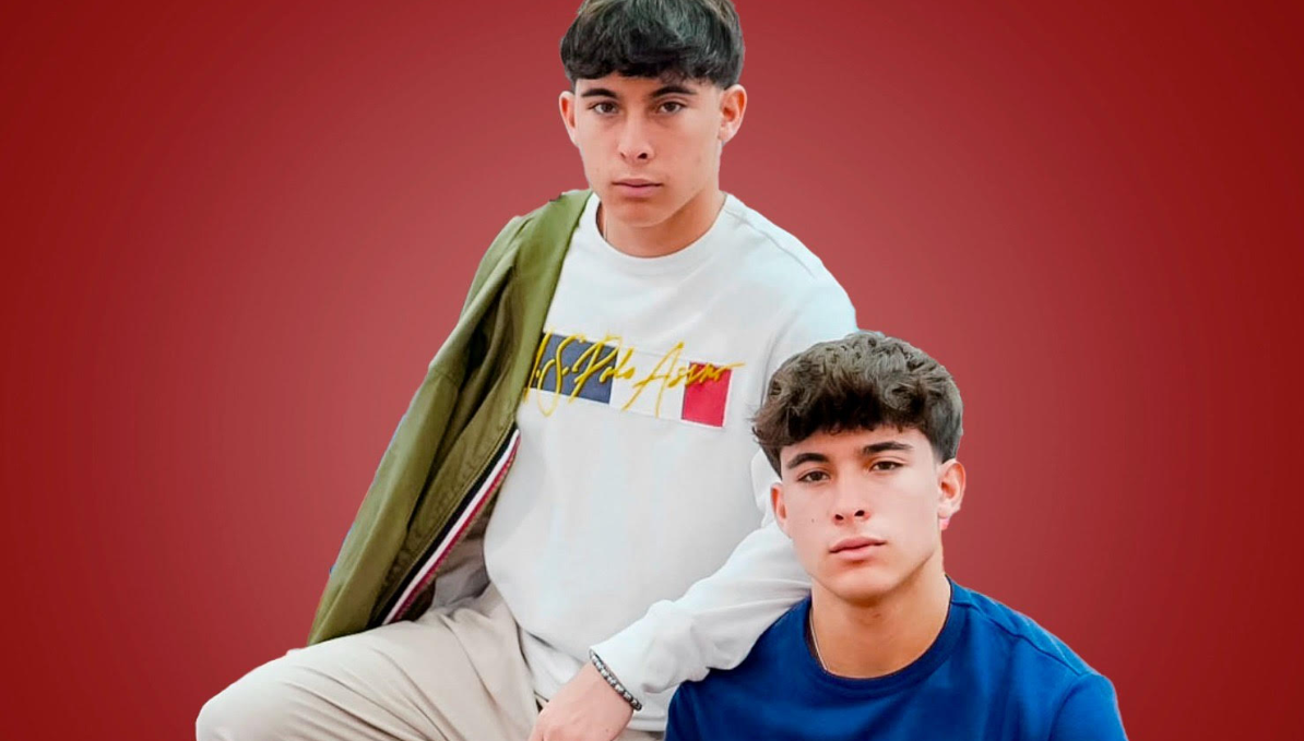 Gemelos venezolanos afincados en República Dominicana, Ricky y Leo.
