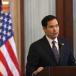 Marco Rubio, jefe de la diplomacia estadounidense.