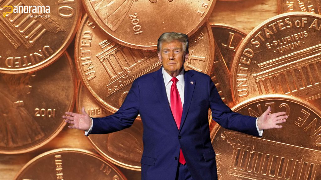 Trump ordena al Tesoro dejar de acuñar centavos debido a su costo