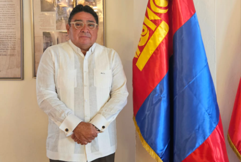 Cónsul Honorario de Mongolia en la República Dominicana, Miguel Calzada León