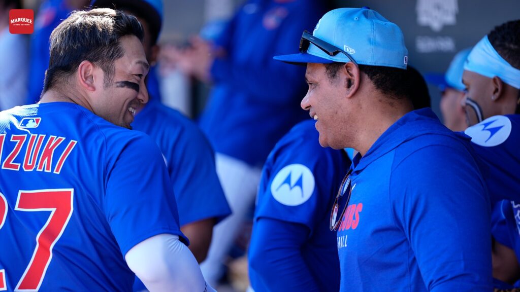 Sammy Sosa disfrutó su visita al dugout de los Cubs en Arizona y agradeció a la familia Ricketts, al gerente general y su personal.