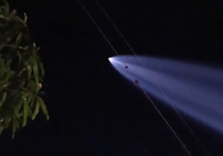 Cohete Falcon 9, de la compañía SpaceX