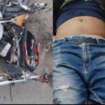 Motorista muere tras chocar con autobús en villa Los Almácigos