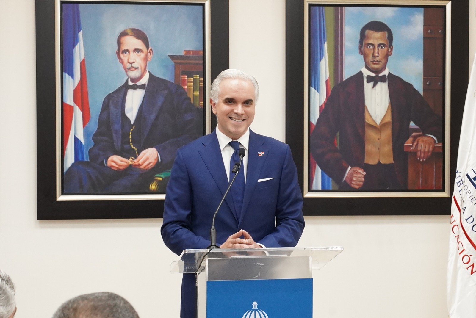 Luis Miguel De Camps asume el Minerd: "Vamos a trabajar con todas las ganas"