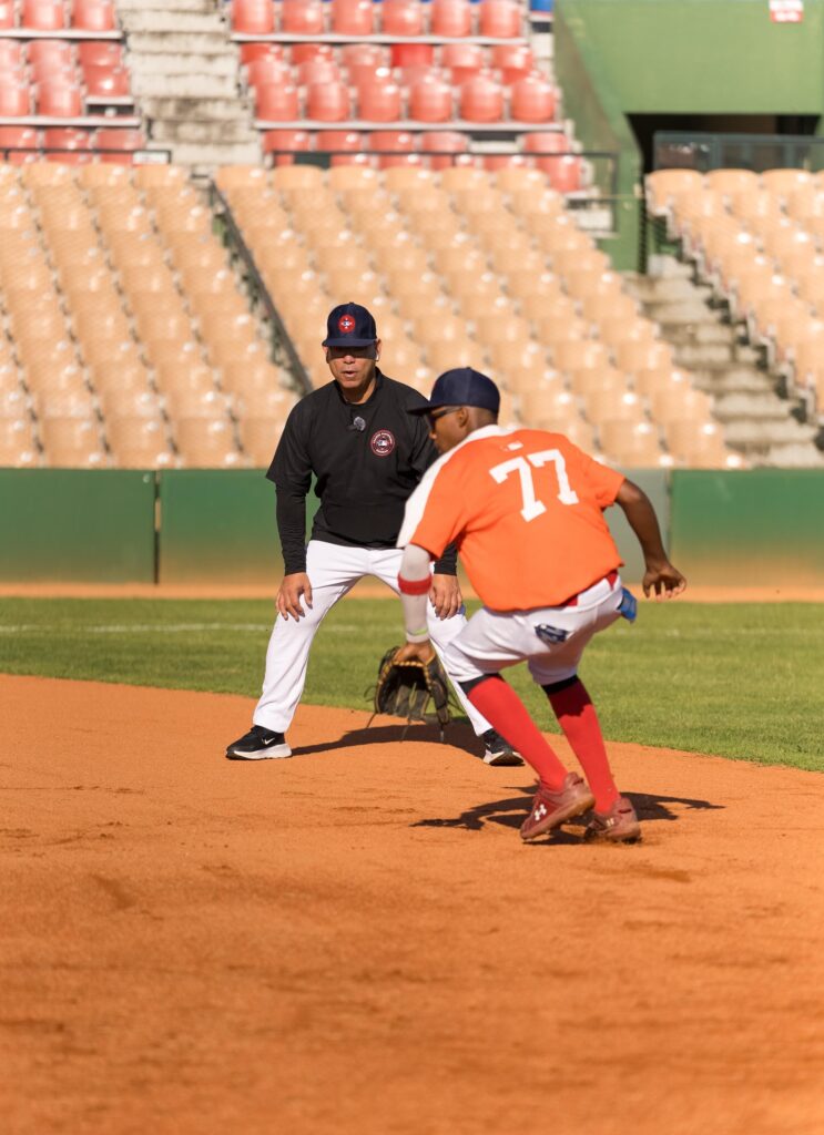 Participantes en el showcase de MLB en República Dominicana.