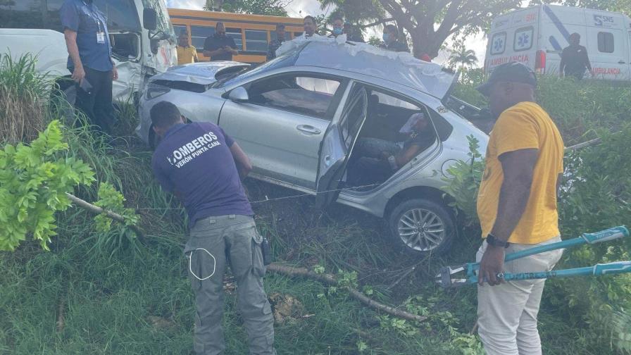 Mueren cuatro personas en accidente de tránsito en La Altagracia