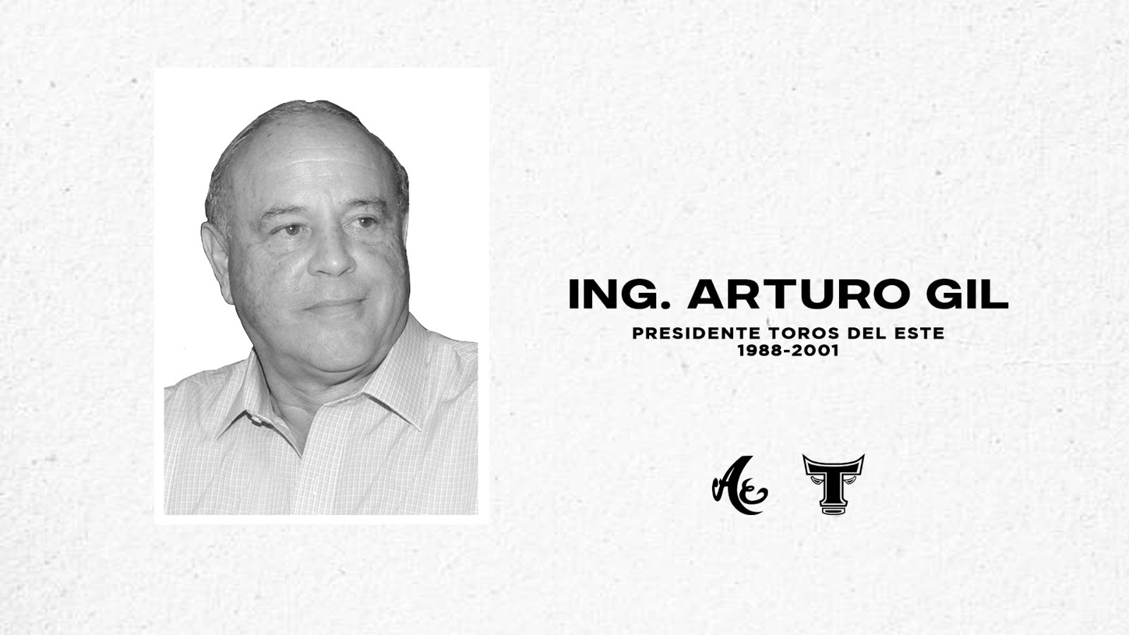 Toros lamentan fallecimiento de Arturo Gil, pasado presidente de la organización.