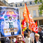 Realizan huelga de radiotelevisión pública contra la fusión de empresas en Francia