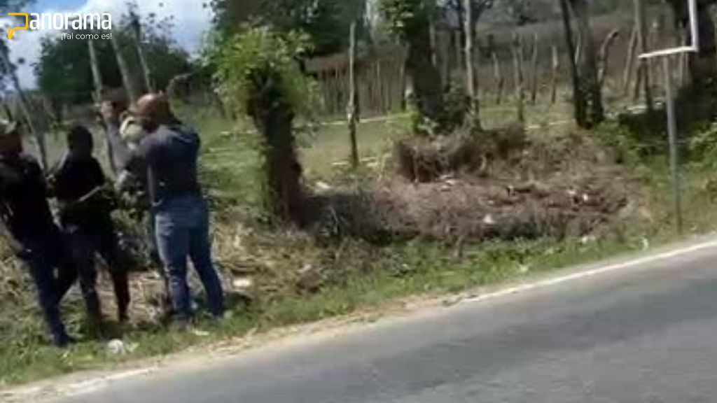 Haitiano intenta desarmar miembro del ejército en Dajabón; Intervención de veterinario lo evita