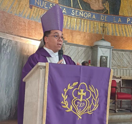 Monseñor Santiago Rodríguez, Obispo de la Diócesis de San Pedro de Macorís y Presidente de la Comisión Nacional de Pastoral Penitenciaria