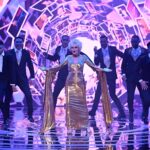 Charytín Goico durante su presentación en Premios Soberano 2025
