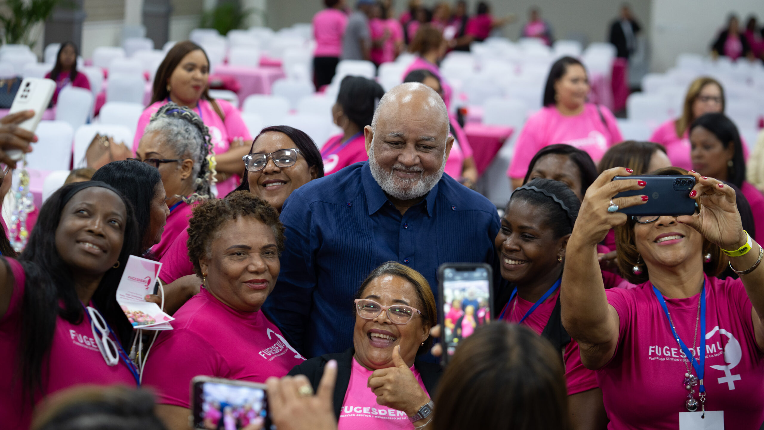 Mujeres que participaron este fin de semana de la conferencia Liderazgo Femenino Trascendente, dictada por Roberto Fulcar