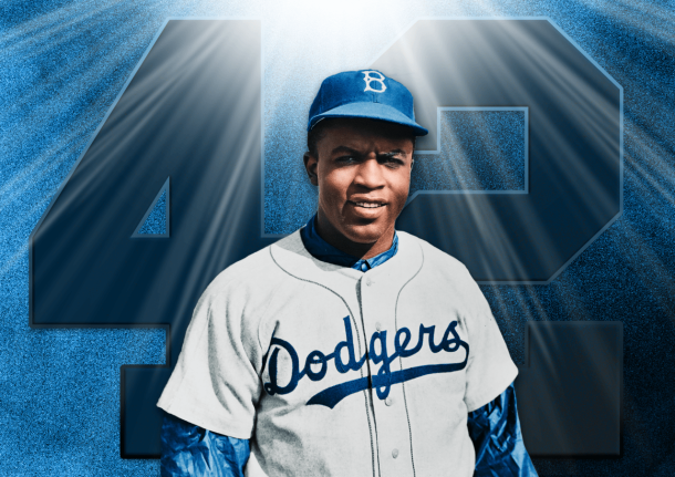 Jackie Robinson, señalado como el jugador que rompió la barrera racial en las Grandes Ligas.