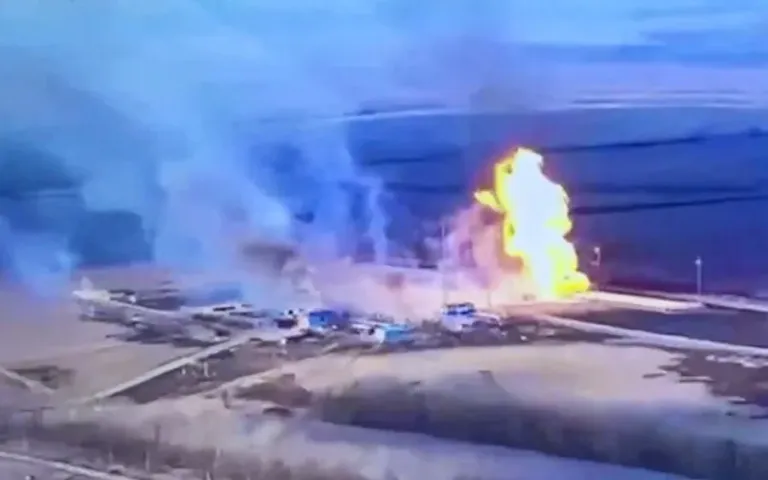 Rusia acusa a Kiev de destruir la estación de medición de gas de Sudzha, en Kursk