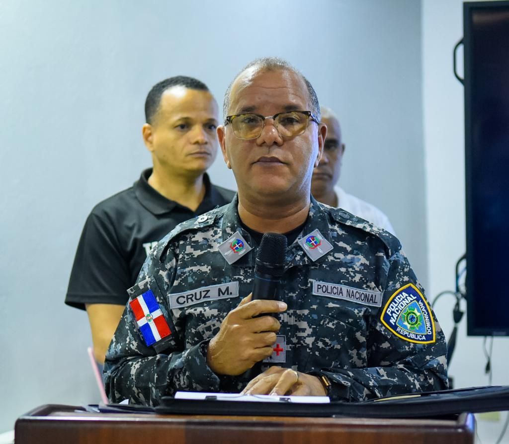 Director de la Policía Comunitaria coronel Pascual Cruz Méndez P.N.
