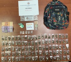 Droga incautada mediante operativo