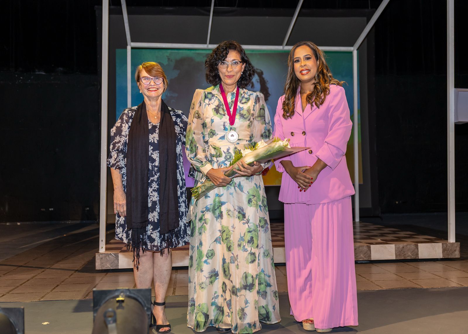 Indiana Brito, directora del Teatro Rodante Dominicano, resaltó la excelencia de Selman