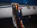 El presidente Luis Abinader llegó a las 6:05 de la tarde (hora de Washington) para participar en diferentes actividades